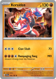 S&V Base 124 Koraidon Reverse Holo