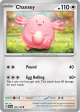 S&V Base 144 Chansey Reverse Holo