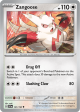 S&V Base 147 Zangoose Reverse Holo