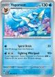 151 Vaporeon 134/165(Holo)